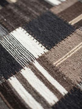 Patchwork Kilim Brown 1577