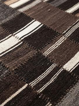 Patchwork Kilim Brown 1578
